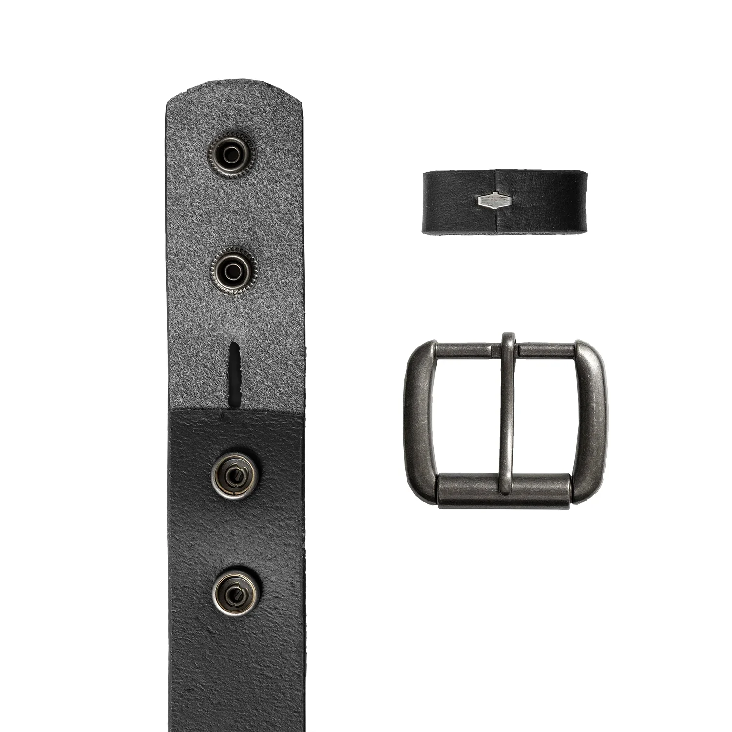 Leather Belt 1 1/2" - Image 3