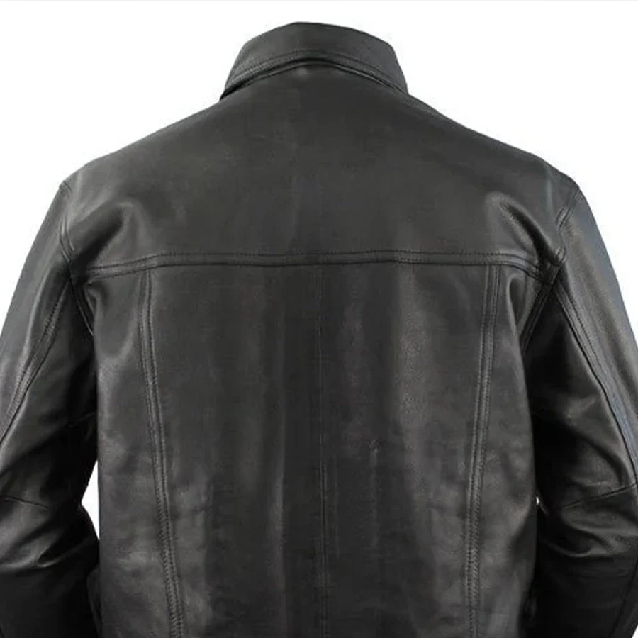Milestone - Men's Leather Motorcycle Shirt - Image 5