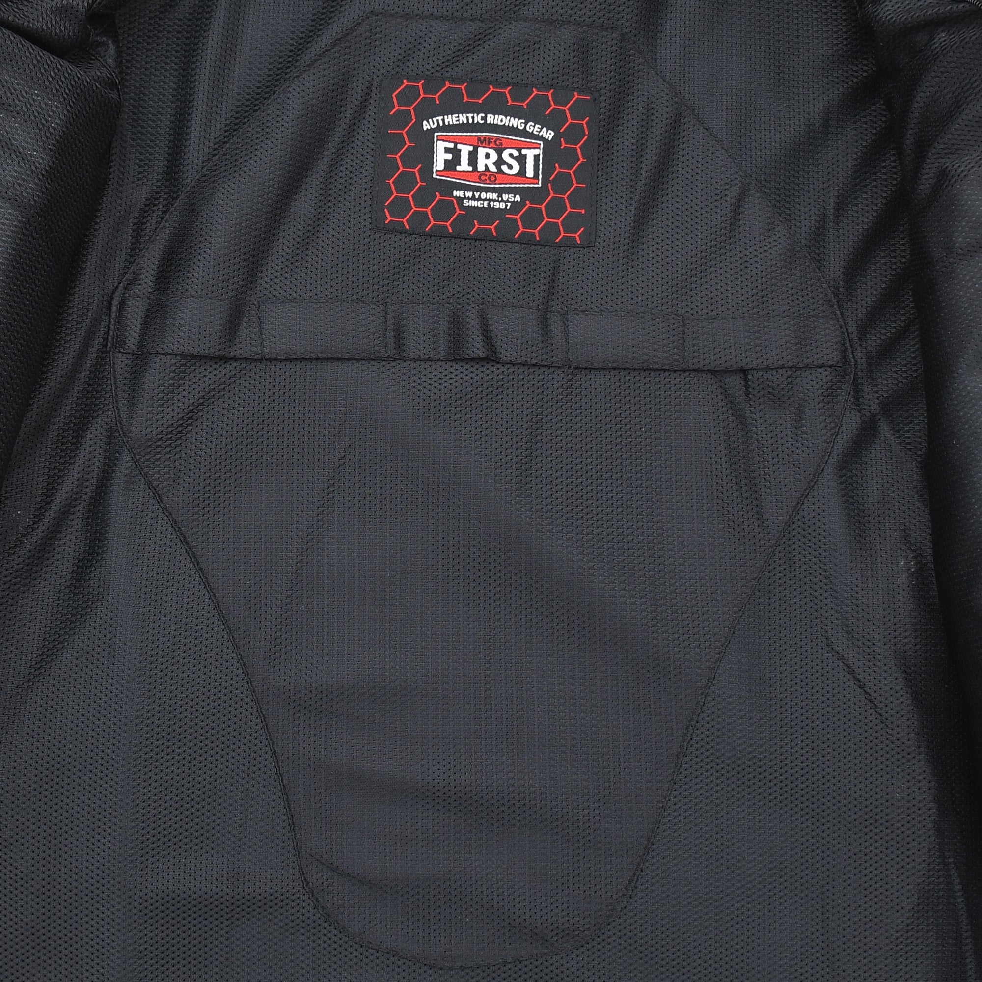 Ace Men's Leather Motorcycle Jacket - Image 6
