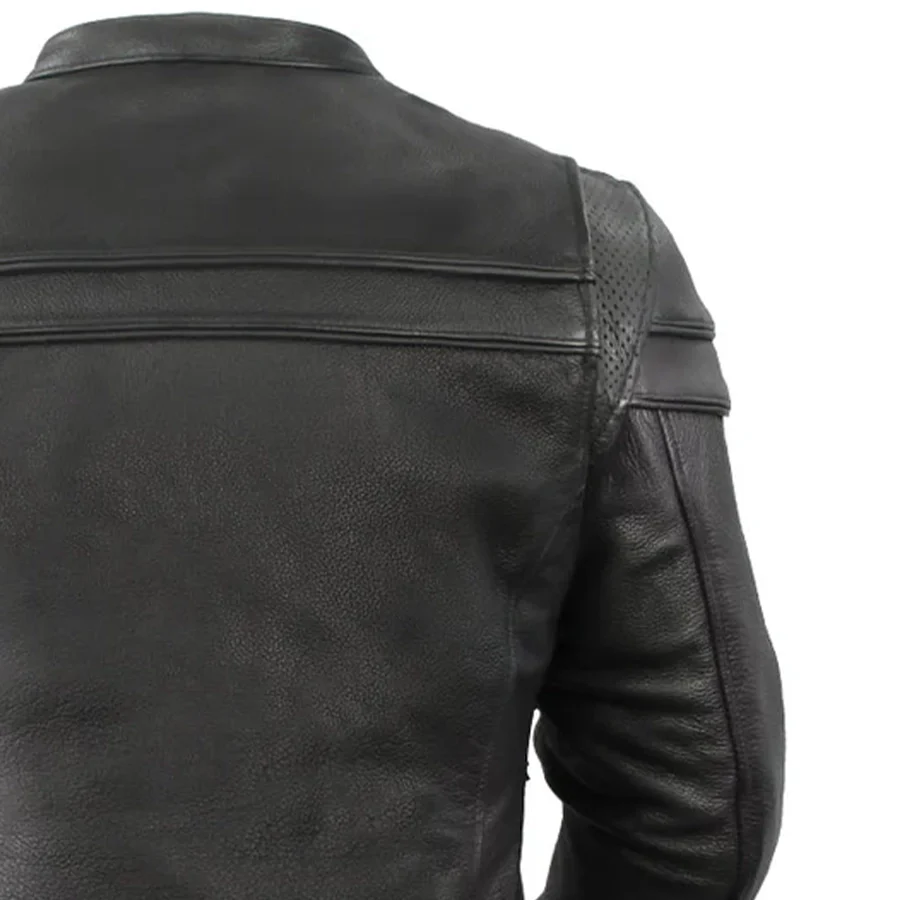 Maiden - Women's Motorcycle Leather Jacket - Image 5