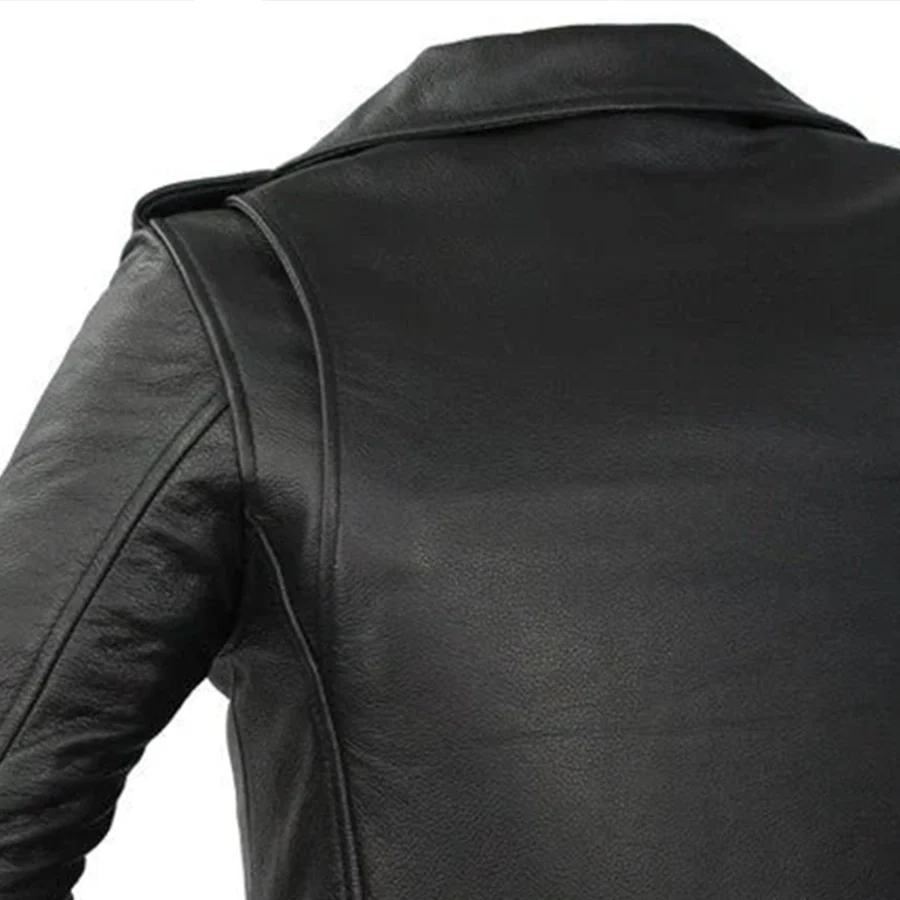 Rockstar - Women's Motorcycle Leather Jacket - Image 5